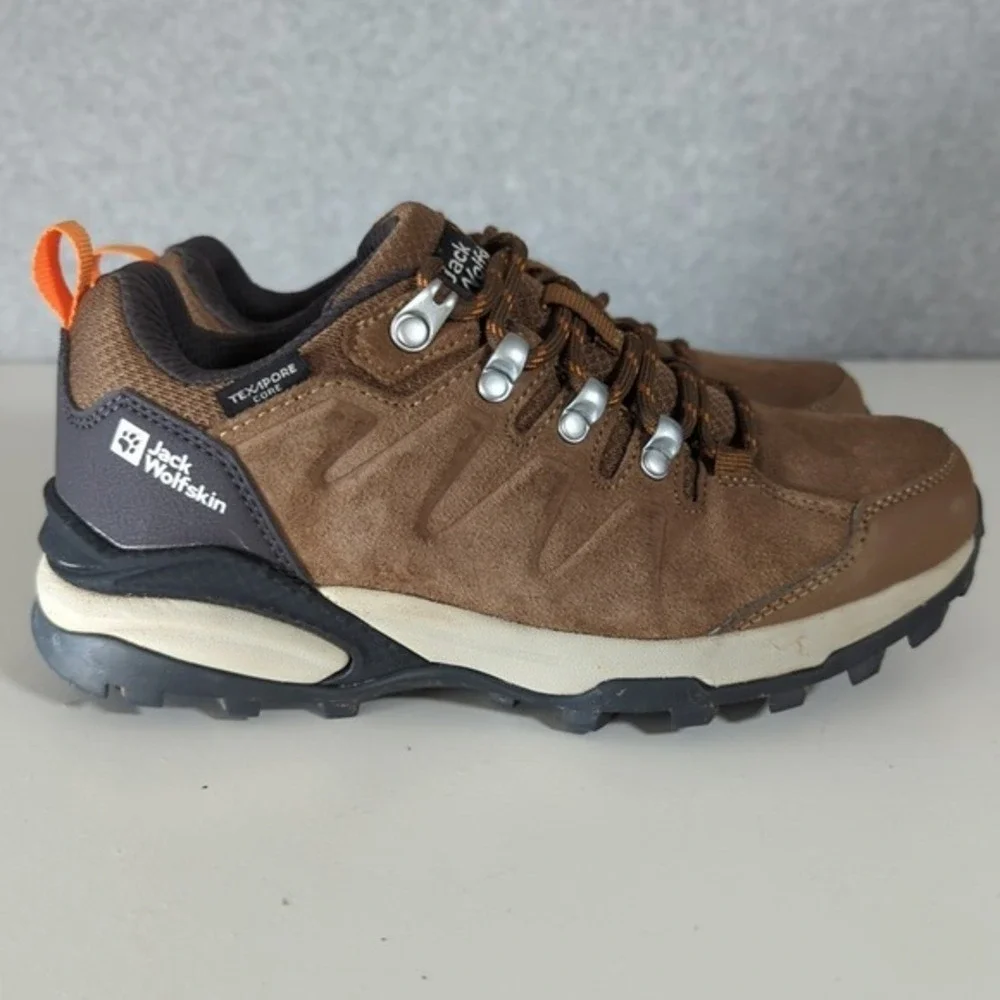 Jack Wolfskin Women's Texapore Refugio Low‎ Walking Hiking Shoes US 5.5 - EU 36